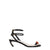 Lanvin Black Leather Stiletto Heels Sandals