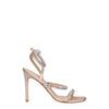 Stuart Weitzman Pink Satin Stiletto Heels Sandals