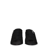 Premiata Black Fabric Platforms