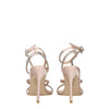 Stuart Weitzman Pink Satin Stiletto Heels Sandals
