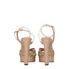 Casadei Pink Leather Platforms