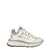 Versace White Fabric Athletic Sneakers