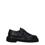 Max Mara Black Leather Oxfords And Derbies