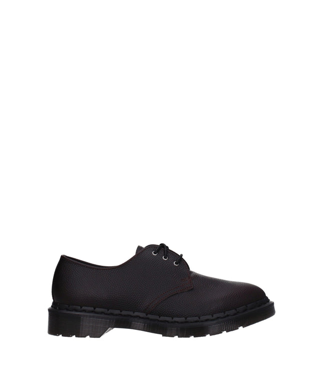 Dr. Martens Purple Leather Oxfords And Derbies
