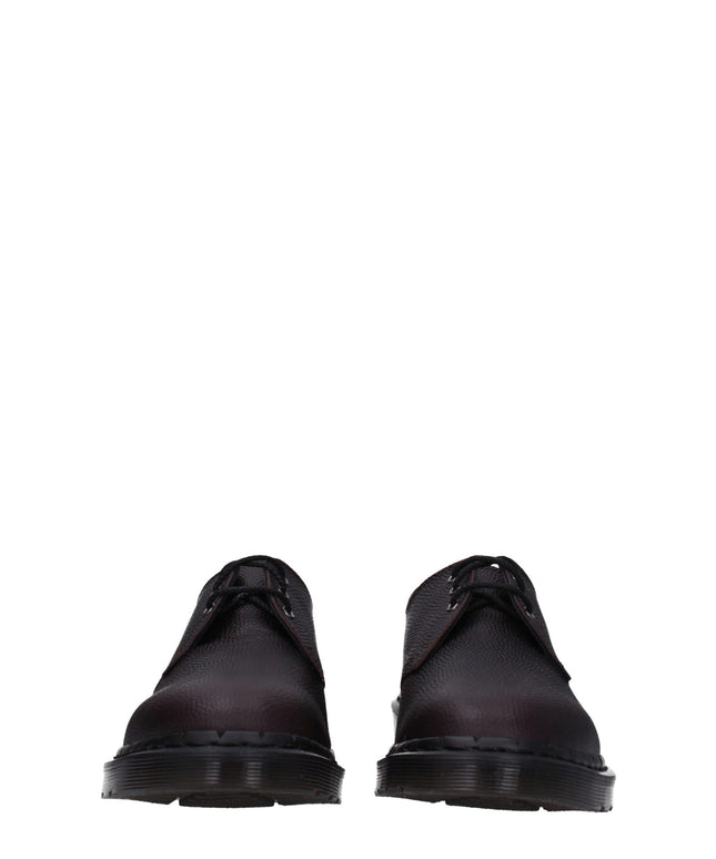 Dr. Martens Purple Leather Oxfords And Derbies