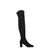 Valentino Garavani Black Fabric Over The Knee
