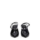 Givenchy Black Leather High Heel Pumps