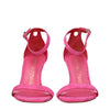 Stuart Weitzman Pink Leather Stiletto Heels Sandals