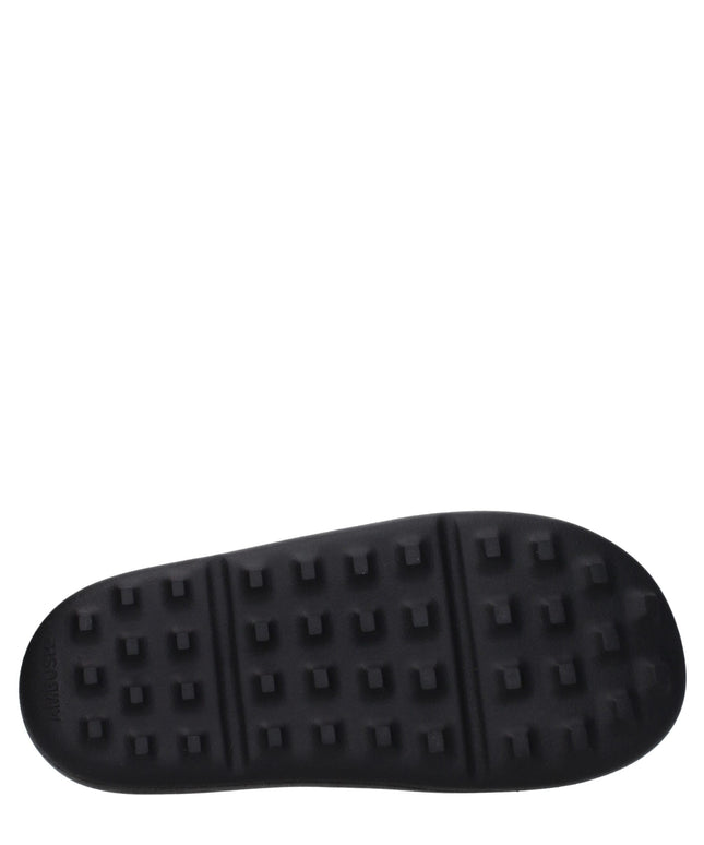 Ambush Black Cotton Slippers Sandals