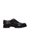 Church's Black Leather Oxfords And Derbies