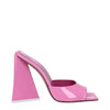 The Attico Pink Leather Platforms
