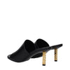 Givenchy Black Leather Stiletto Heels Sandals