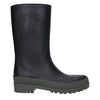 Christian Dior Black Cotton Rain Boots