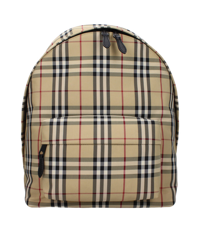 Burberry Beige Fabric Backpacks