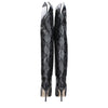 Paris Texas Gray Leather Over The Knee