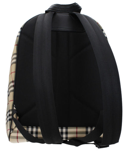 Burberry Beige Fabric Backpacks