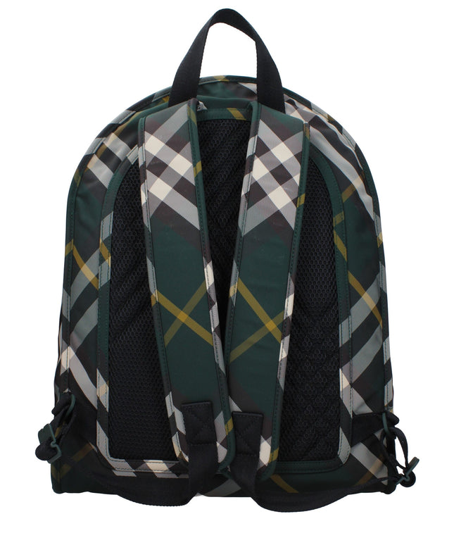 Burberry Green Fabric Backpacks