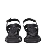 Stuart Weitzman Black Leather Platforms