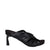 Stella McCartney Black Leather Stiletto Heels Sandals