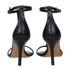 Isabel Marant Black Leather Stiletto Heels Sandals