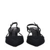 Isabel Marant Black Fabric Mid Heel Pumps