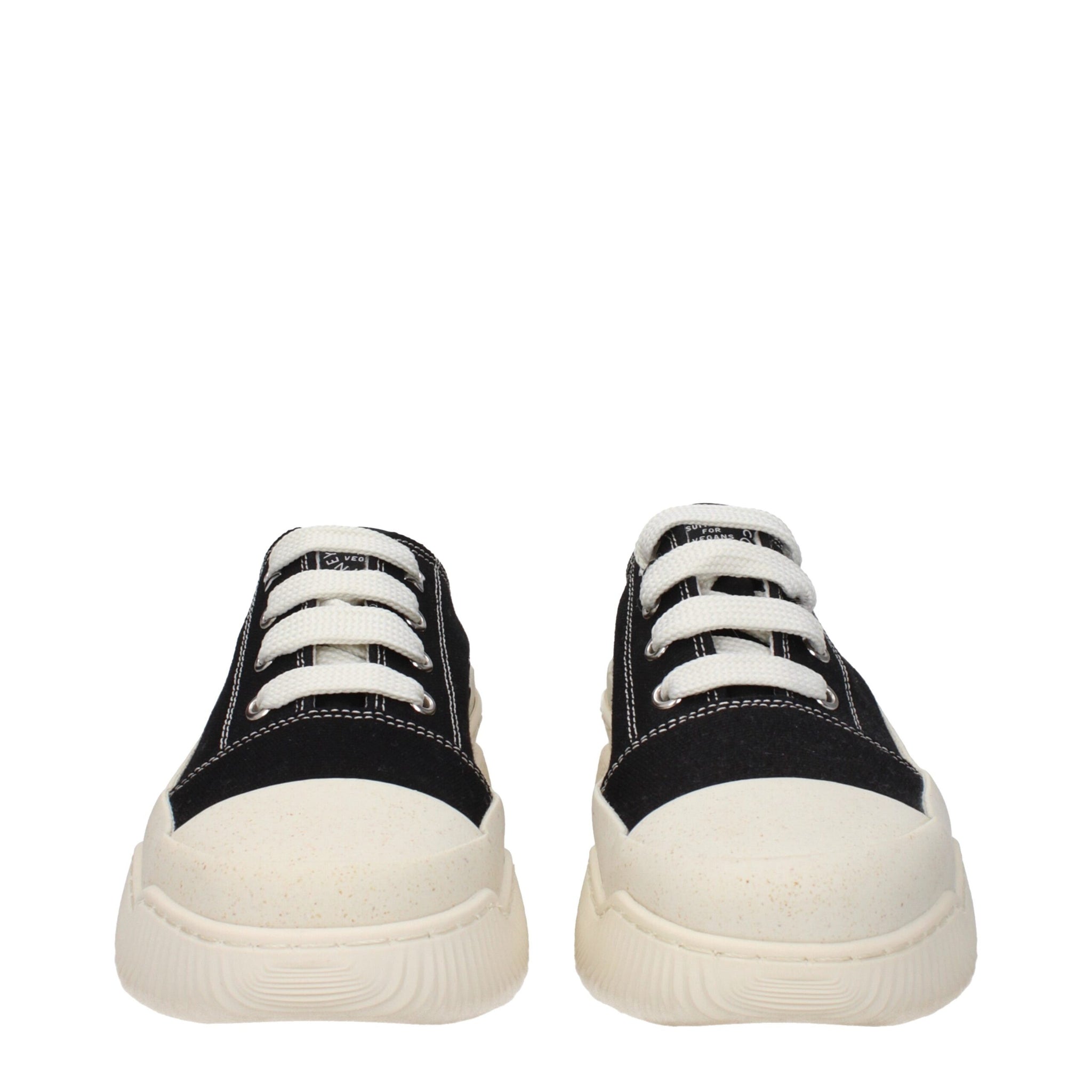 Stella McCartney Black Fabric Chunky Sneakers