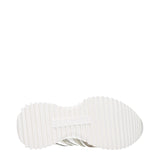 Moncler Beige Fabric Low Top Sneakers