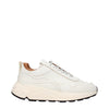 Buttero White Leather Low Tops