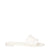 Moncler White Cotton Slippers Sandals