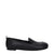 Premiata Black Leather Slip-On Loafers
