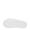 Kenzo White Cotton Slippers Sandals