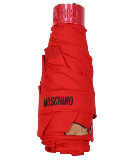 Moschino Red Polyester Umbrellas