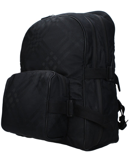 Burberry Black Fabric Backpacks