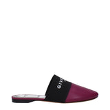 Givenchy Purple Leather Slippers