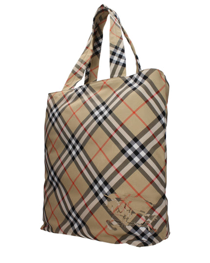 Burberry Beige Fabric Shoulder Bags