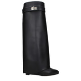 Givenchy Black Leather Boots