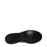 Dolce & Gabbana Black Leather Slip-On Loafers