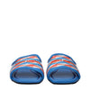 Jimmy Choo Light Blue Fabric Slippers Sandals