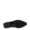 Love Moschino Black Leather Clogs