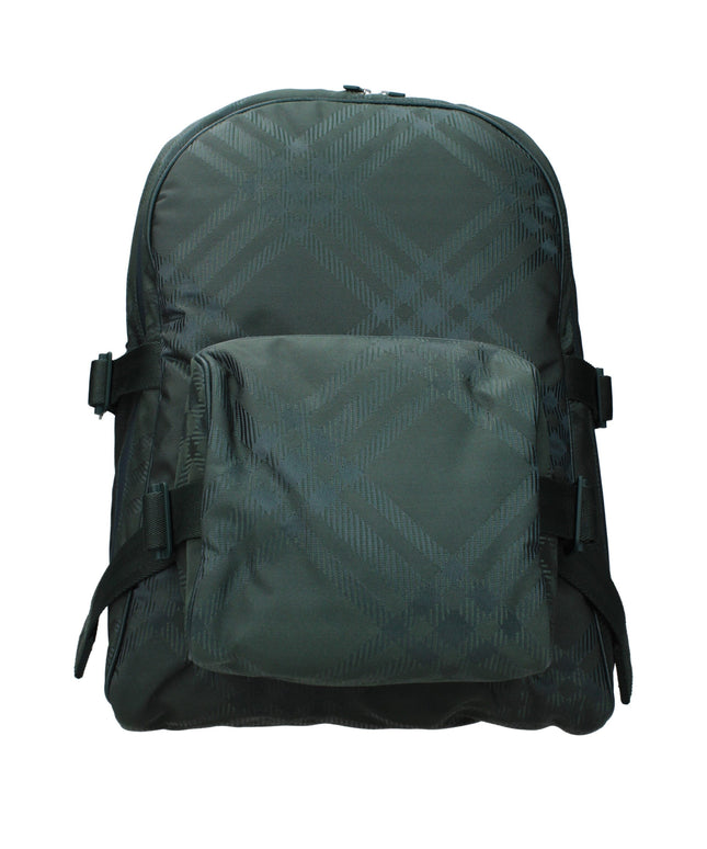 Burberry Green Fabric Backpacks
