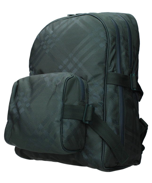 Burberry Green Fabric Backpacks
