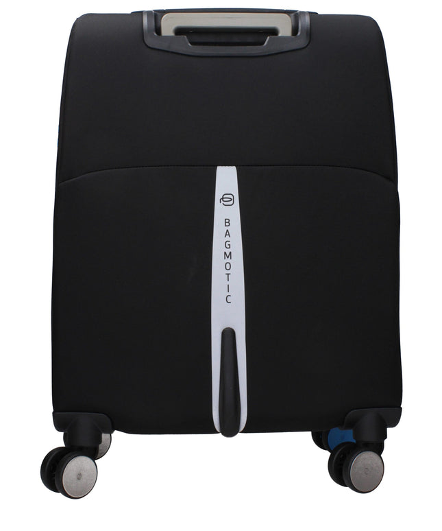 Piquadro Black Fabric Luggage And Travel