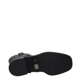 Stuart Weitzman Black Leather Ankle Boots