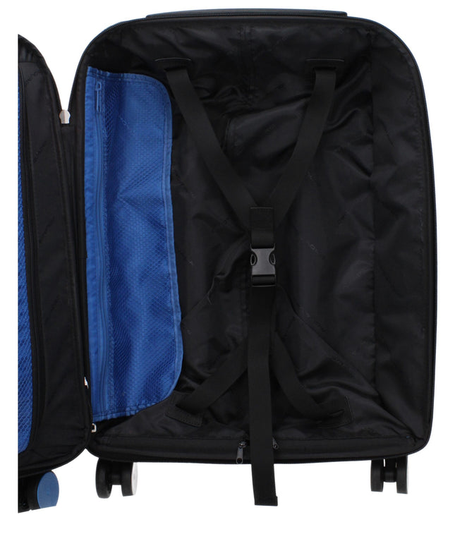 Piquadro Black Fabric Luggage And Travel