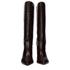 Stuart Weitzman Brown Leather High Heel Boots