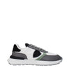 Philippe Model White Fabric Low Tops