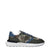 Philippe Model Green Fabric Athletic Sneakers