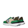 Philippe Model Green Fabric Low Tops