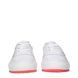 Philippe Model White Leather Sneakers