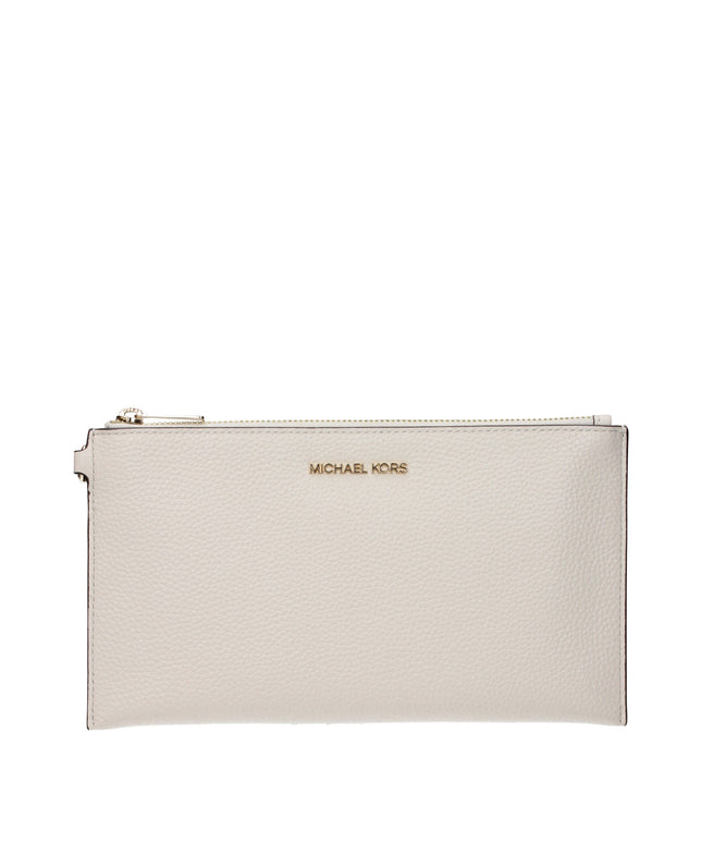 Michael Kors Beige Leather Clutch Bags